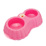 Dual Ports Pet Bowl