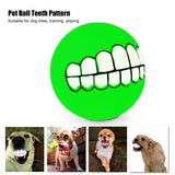 Squeaky Silicon Ball Chew Toy