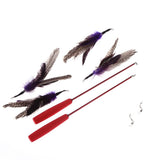 2PCS High-quality Extendable Feather Teaser