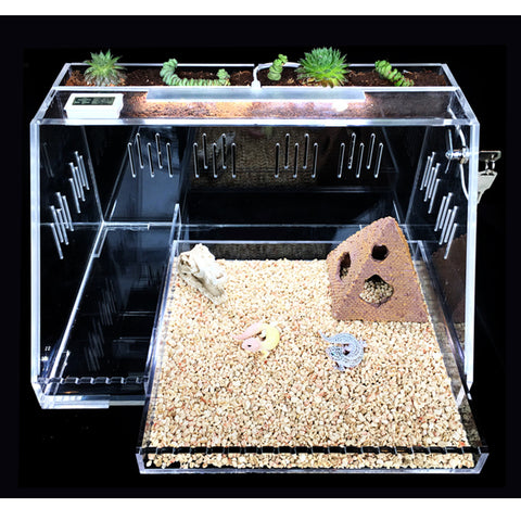 Transparent Acrylic Reptile Terrarium