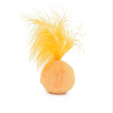 Catnip Hair Ball Feather Teaser