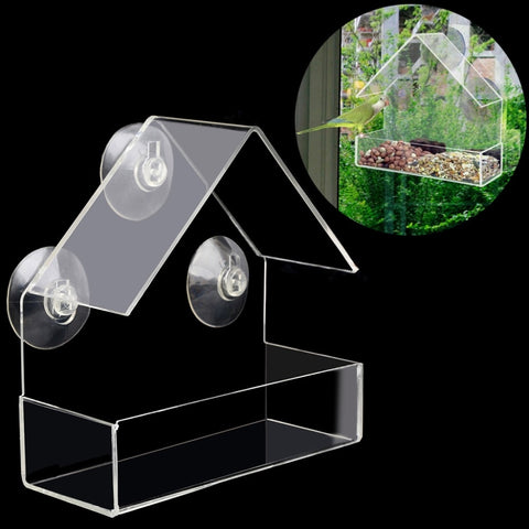 Creative Window Bird Feeders